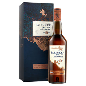 Talisker 25 Year Old Single Malt Scotch Whisky, 70cl