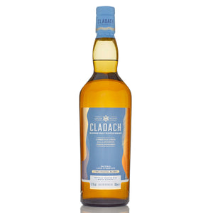 A bottle of Cladach Coastal Blend, Blended Malt Scotch Whisky Limited Release against a white background