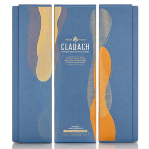 Trio box of Cladach Coastal Blend, Blended Malt Scotch Whisky Limited release against a white background