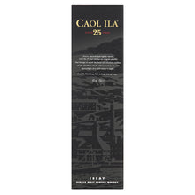 Load image into Gallery viewer, Box of Caol Ila 25 Year Old, Islay Single Malt Scotch Whisky against white background
