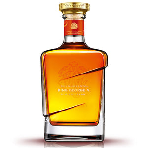 A bottle of John Walker & Sons King George V Limited Edition against clean white background