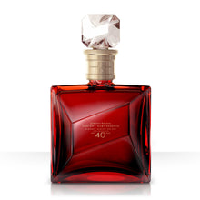 Load image into Gallery viewer, Front view of a bottle of Johnnie Walker Master&#39;s Ruby Reserve 40 Year Old whisky against white background
