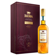 Load image into Gallery viewer, A bottle of Brora 40 Year Old - 200th Anniversary Edition with box against clean white background

