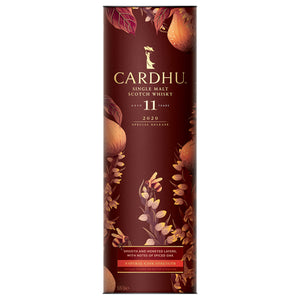 Box of Cardhu 11 Year Old Special Release 2020, Single Malt Scotch Whisky against white background
