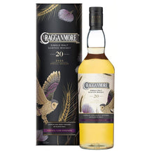 Load image into Gallery viewer, Cragganmore 20 Year Old Special Release 2020 Single Malt Scotch Whisky bottle and box against a white background
