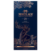 Load image into Gallery viewer, Box of Mortlach 21 Year Old Special Release 2020, Speyside Single Malt Whisky against white background
