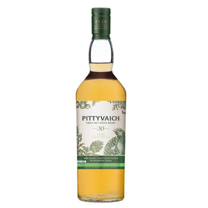 A bottle of Pittyvaich 30 Year Old Special Release 2020 Single Malt Scotch Whisky against a white background