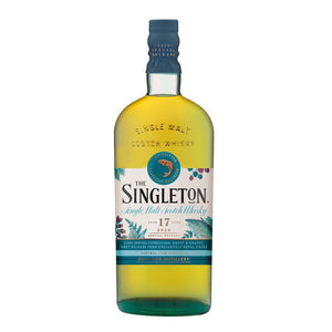 A bottle of The Singleton of Dufftown 17 Year Old Special Release 2020, Single Malt Scotch Whisky against white background