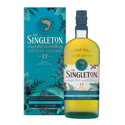 A bottle of The Singleton of Dufftown 17 Year Old Special Release 2020, Speyside Single Malt Scotch Whisky with box 