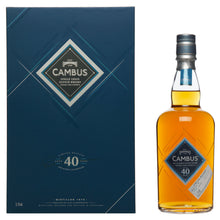 Load image into Gallery viewer, Cambus 40 Year Old Single Malt Scotch Whisky, 70cl
