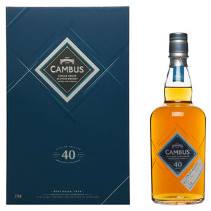 Cambus 40 Year Old Single Malt Scotch Whisky, 70cl
