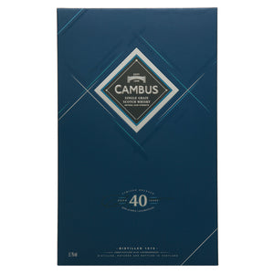 Cambus 40 Year Old Single Malt Scotch Whisky, 70cl