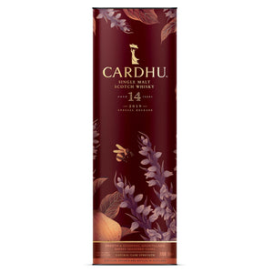 Box of Cardhu 14 Year Old Special Release 2019, Speyside Single Malt Scotch Whisky against white background
