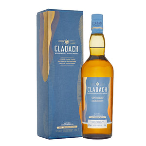 Cladach Coastal Blend, Blended Malt Scotch Whisky Limited Release bottle and box against a white background