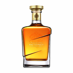 Front view of a bottle of John Walker & Sons King George V, Blended Scotch Whisky against white background