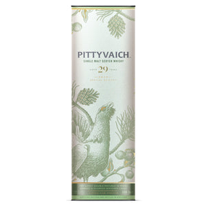 A box of Pittyvaich 29 Year Old Special Release 2019 Single Malt Scotch Whisky against a white background