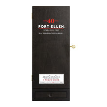 Load image into Gallery viewer, Box of Port Ellen 40 Year Old 9 Rogue Casks, Islay Single Malt Scotch Whisky against white background
