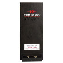 Load image into Gallery viewer, Box of Port Ellen 40 Year Old 9 Rogue Casks, Islay Single Malt Scotch Whisky with pulled-out drawer containing 2 keys
