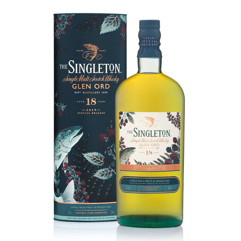 The Singleton of Glen Ord 18 Year Old Special Release 2019  Single Malt Scotch Whisky bottle and box
