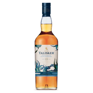 A bottle of Talisker 15 Year Old Special Release 2019, Single Malt Scotch Whisky against white background